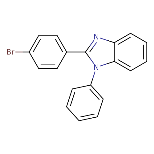 Brc1ccc(cc1)c1nc2c(n1c1ccccc1)cccc2