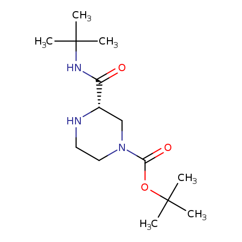 O=C(N1CCN[C@@H](C1)C(=O)NC(C)(C)C)OC(C)(C)C
