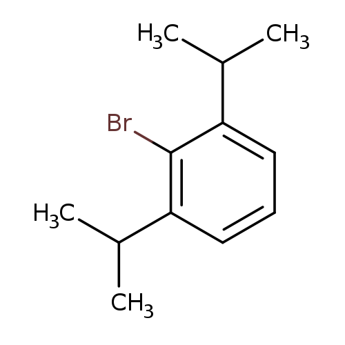 CC(c1cccc(c1Br)C(C)C)C