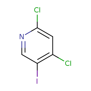 Clc1ncc(c(c1)Cl)I