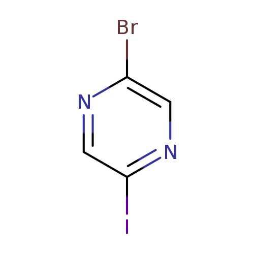 Brc1ncc(nc1)I