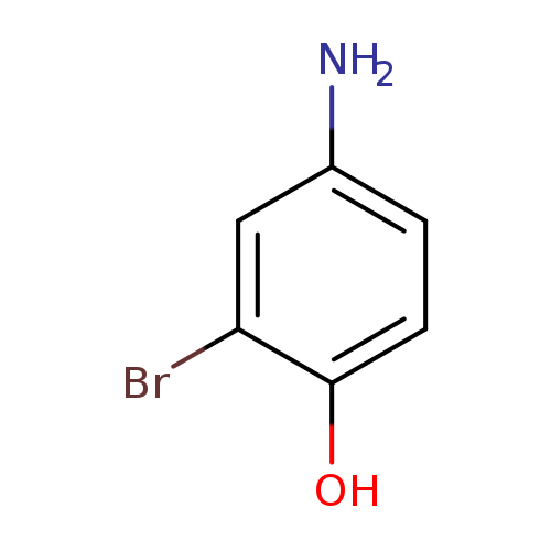 Nc1ccc(c(c1)Br)O