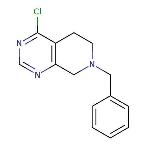 Clc1ncnc2c1CCN(C2)Cc1ccccc1