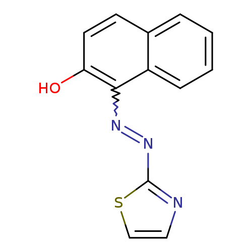 Oc1ccc2c(c1N=Nc1nccs1)cccc2