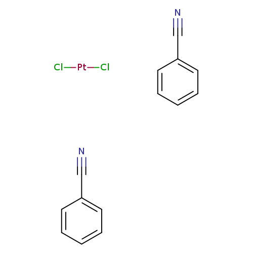 N#Cc1ccccc1.N#Cc1ccccc1.Cl[Pt]Cl