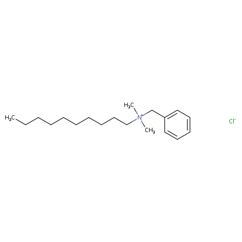 CCCCCCCCCC[N+](Cc1ccccc1)(C)C.[Cl-]