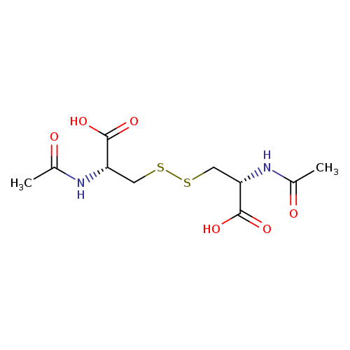 OC(=O)[C@@H](NC(=O)C)CSSC[C@@H](C(=O)O)NC(=O)C