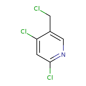 ClCc1cnc(cc1Cl)Cl