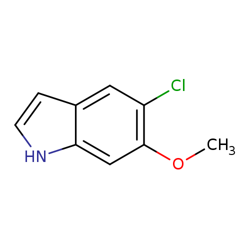 COc1cc2[nH]ccc2cc1Cl