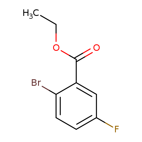 CCOC(=O)c1cc(F)ccc1Br