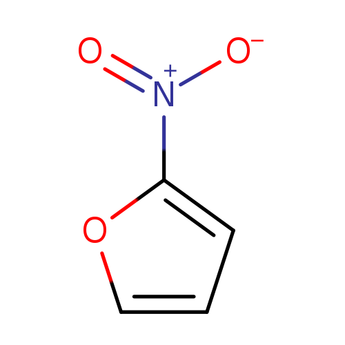 [O-][N+](=O)c1ccco1