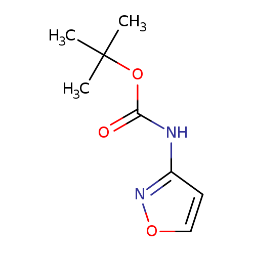 O=C(Nc1ccon1)OC(C)(C)C