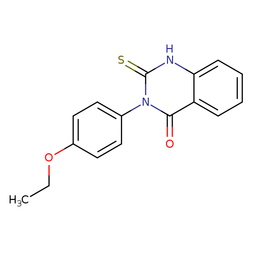 CCOc1ccc(cc1)n1c(=S)[nH]c2c(c1=O)cccc2