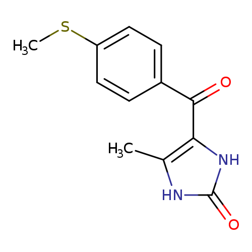 CSc1ccc(cc1)C(=O)c1[nH]c(=O)[nH]c1C