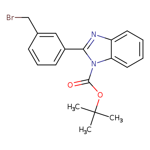 BrCc1cccc(c1)c1nc2c(n1C(=O)OC(C)(C)C)cccc2
