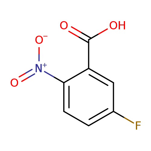 Fc1ccc(c(c1)C(=O)O)[N+](=O)[O-]