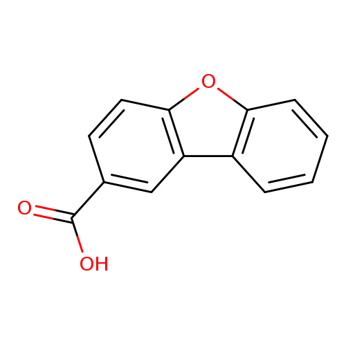 OC(=O)c1ccc2c(c1)c1ccccc1o2