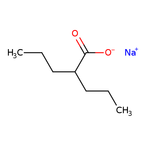 CCCC(C(=O)[O-])CCC.[Na+]