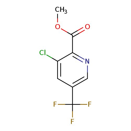 COC(=O)c1ncc(cc1Cl)C(F)(F)F