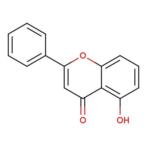 Oc1cccc2c1c(=O)cc(o2)c1ccccc1