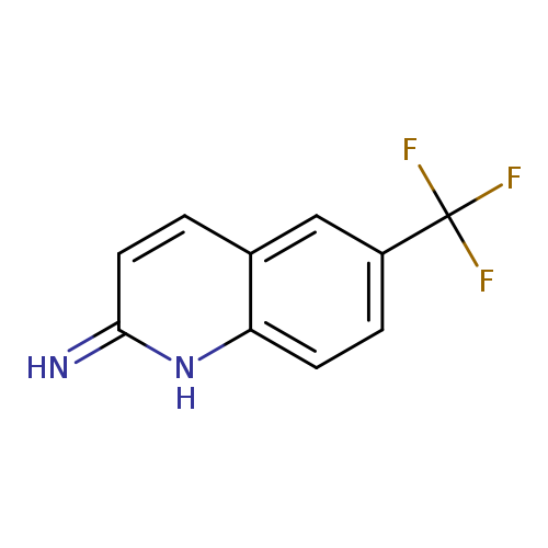 N=c1ccc2c([nH]1)ccc(c2)C(F)(F)F