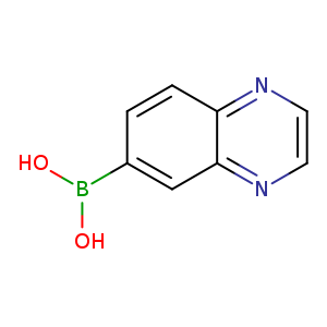 OB(c1ccc2c(c1)nccn2)O