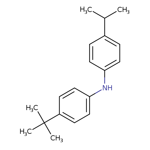 CC(c1ccc(cc1)Nc1ccc(cc1)C(C)(C)C)C