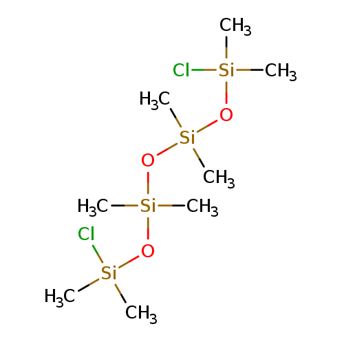 C[Si](O[Si](Cl)(C)C)(O[Si](O[Si](Cl)(C)C)(C)C)C