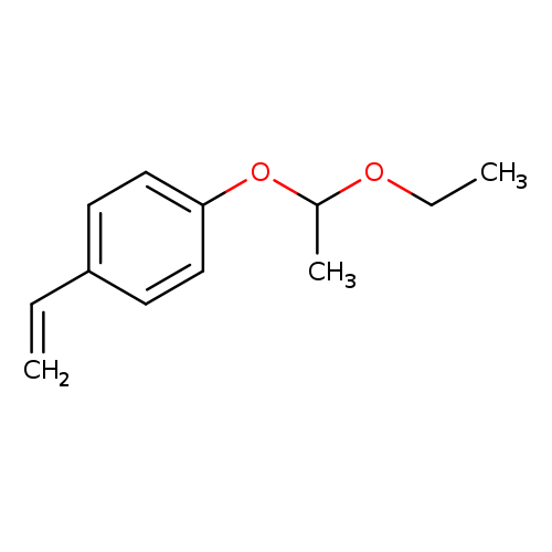 CCOC(Oc1ccc(cc1)C=C)C
