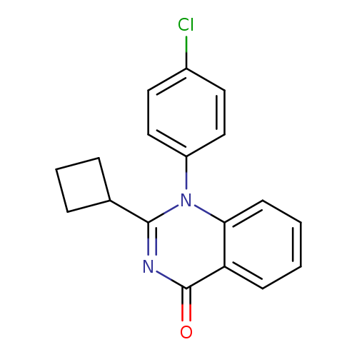 Clc1ccc(cc1)n1c(nc(=O)c2c1cccc2)C1CCC1