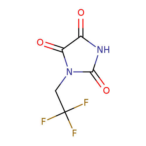 O=C1NC(=O)C(=O)N1CC(F)(F)F