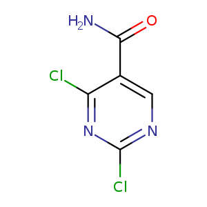Clc1ncc(c(n1)Cl)C(=O)N