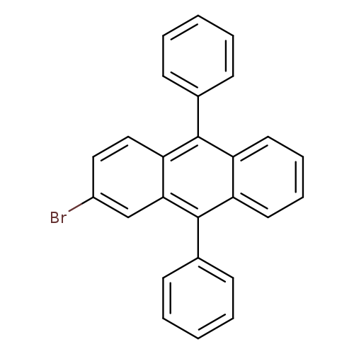 Brc1ccc2c(c1)c(c1ccccc1)c1c(c2c2ccccc2)cccc1