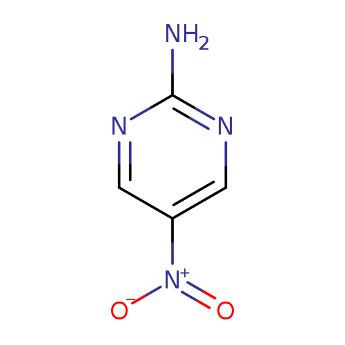 Nc1ncc(cn1)[N+](=O)[O-]