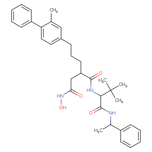 ONC(=O)CC(C(=O)NC(C(C)(C)C)C(=O)NC(c1ccccc1)C)CCCc1ccc(c(c1)C)c1ccccc1