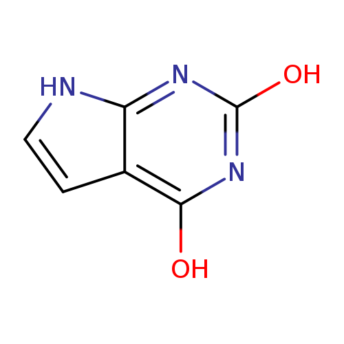 Oc1nc(O)c2c(n1)[nH]cc2