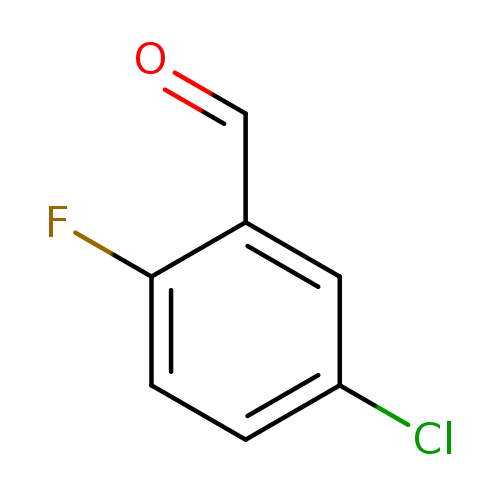 O=Cc1cc(Cl)ccc1F