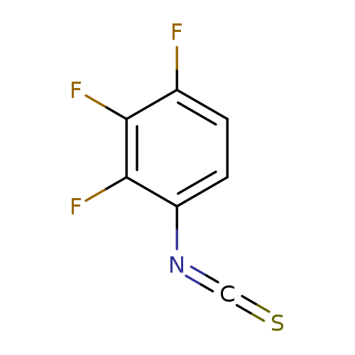 S=C=Nc1ccc(c(c1F)F)F