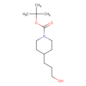 OCCCC1CCN(CC1)C(=O)OC(C)(C)C
