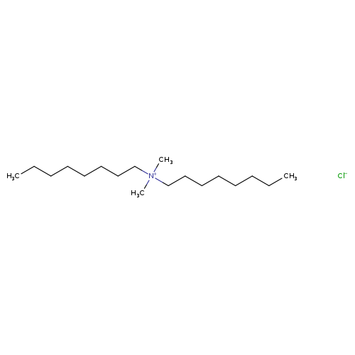 CCCCCCCC[N+](CCCCCCCC)(C)C.[Cl-]