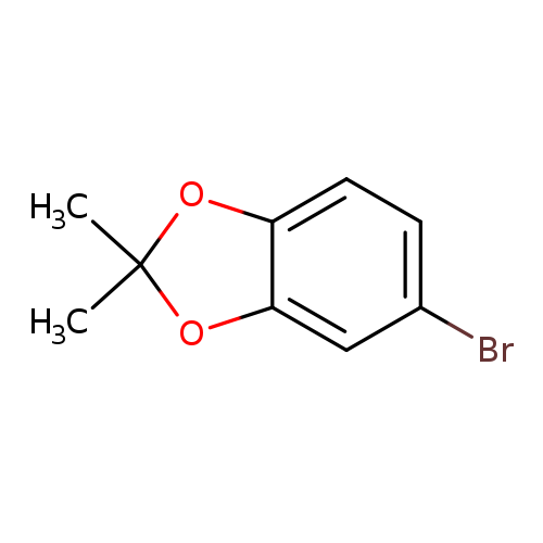 Brc1ccc2c(c1)OC(O2)(C)C