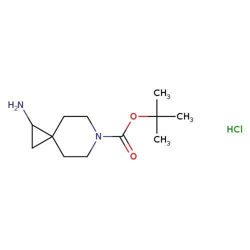 NC1CC21CCN(CC2)C(=O)OC(C)(C)C.Cl