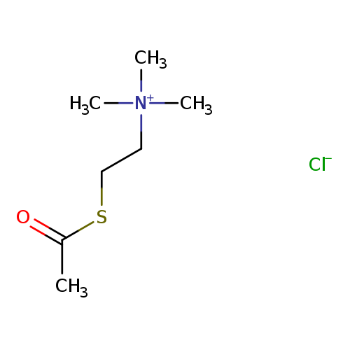 CC(=O)SCC[N+](C)(C)C.[Cl-]