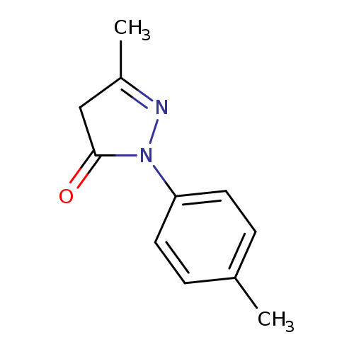 Cc1ccc(cc1)N1N=C(CC1=O)C