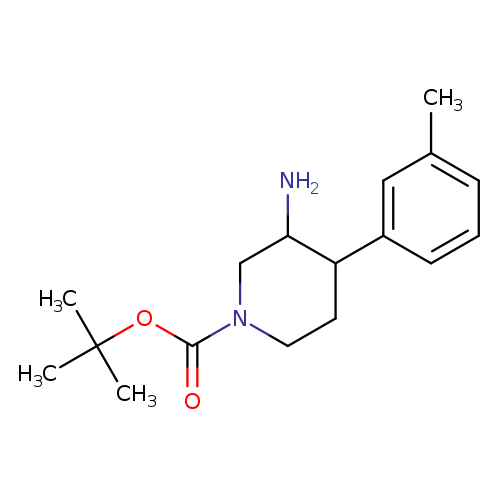 NC1CN(CCC1c1cccc(c1)C)C(=O)OC(C)(C)C