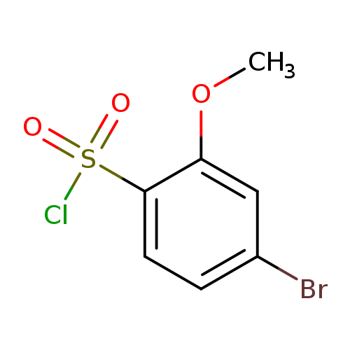 COc1cc(Br)ccc1S(=O)(=O)Cl