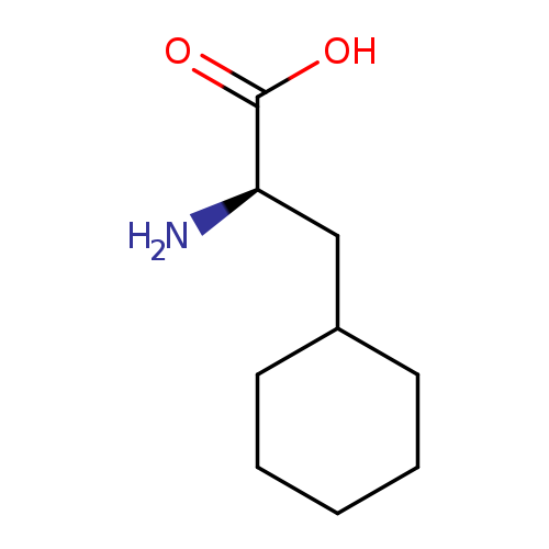 N[C@@H](C(=O)O)CC1CCCCC1