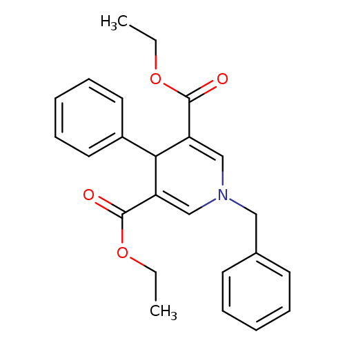CCOC(=O)C1=CN(Cc2ccccc2)C=C(C1c1ccccc1)C(=O)OCC