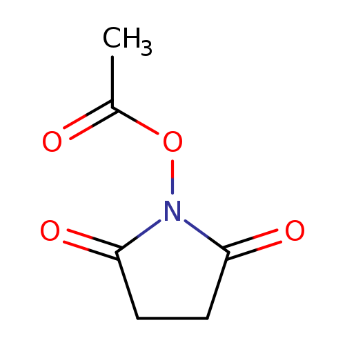 CC(=O)ON1C(=O)CCC1=O