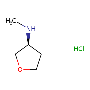 CN[C@@H]1COCC1.Cl